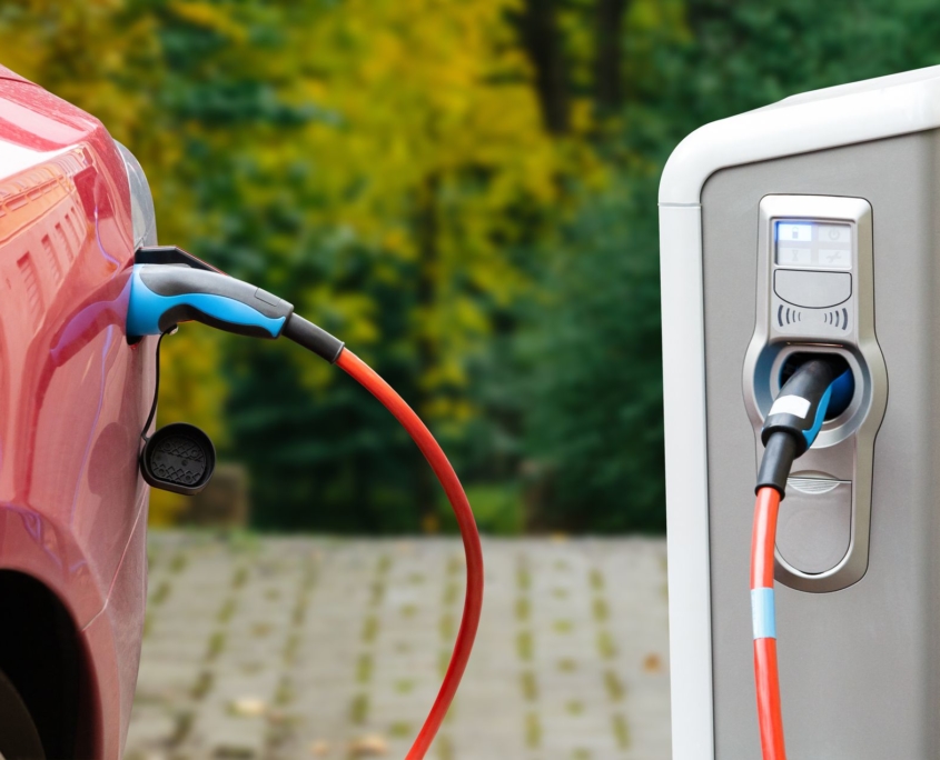 contrôle borne de recharge électrique